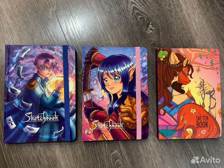 Скетчбуки аниме