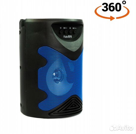 Новая, Bluetooth, USB, microSD, SP-U318, 5 Ватт