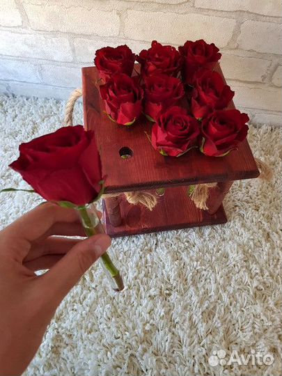 Цветы в пробирках