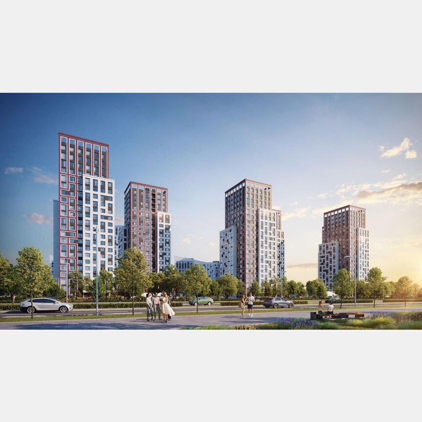 Квартира-студия, 28,3 м², 8/22 эт.