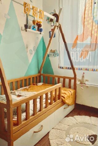 Кровать вигвам