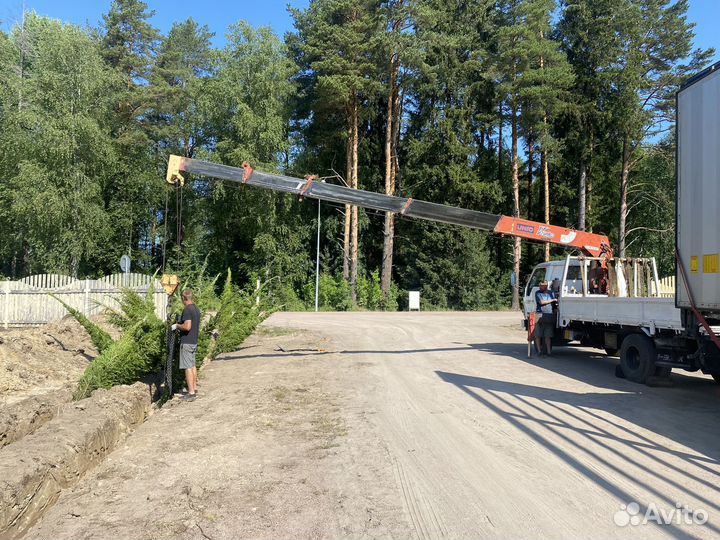 Услуги манипулятора.Грузоперевозки