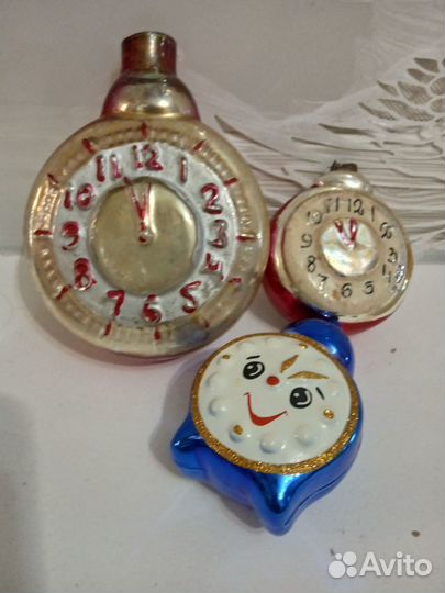 Елочные игрушки СССР