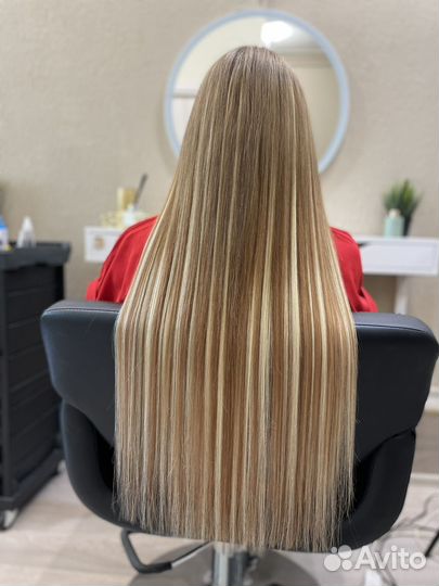 Наращивание биопротеиновых волос