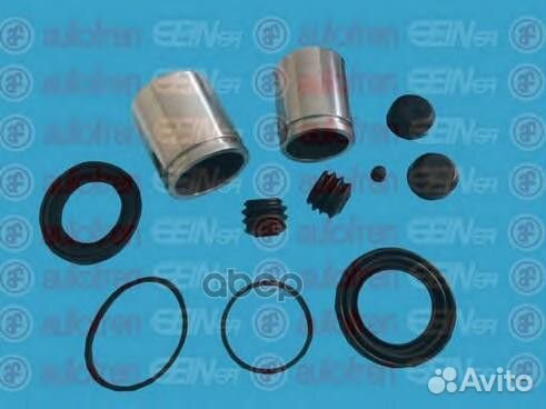 Ремкомплект суппорта+поршень fiat ducato 02- D4