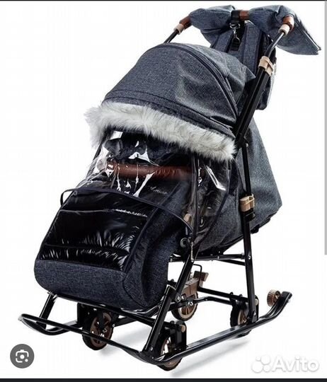 Коляска санки