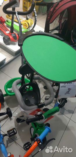 Детский велосипед-коляска