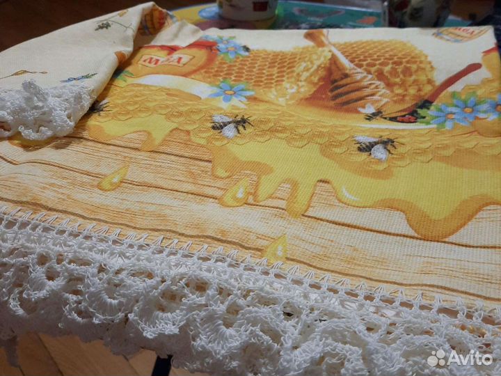 Скатерти с ажурной каймой ручной работы