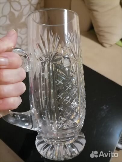 Хрусталь СССР:ваза, салатники, пивной бокал