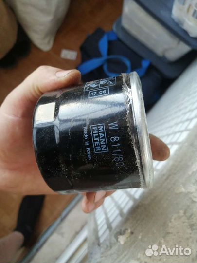 Фильтр масляный hyundai accent