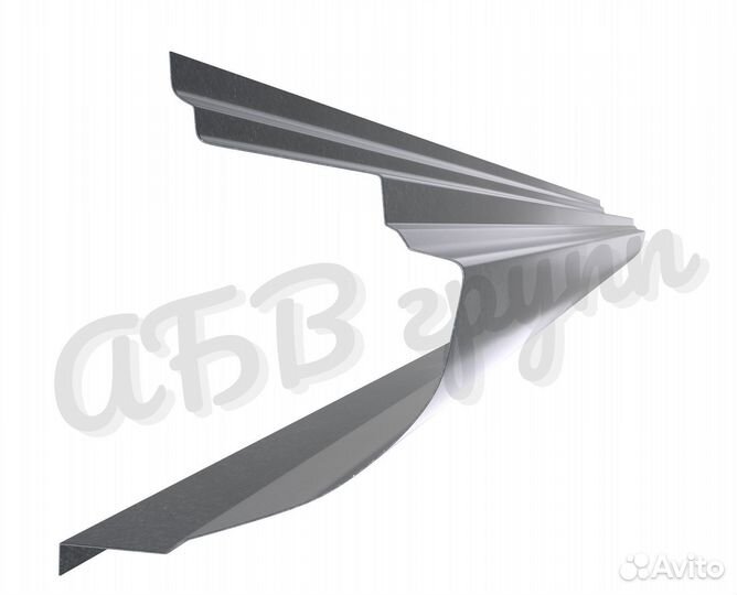 Оцинкованный порог Газ 31029 (Волга 31029)