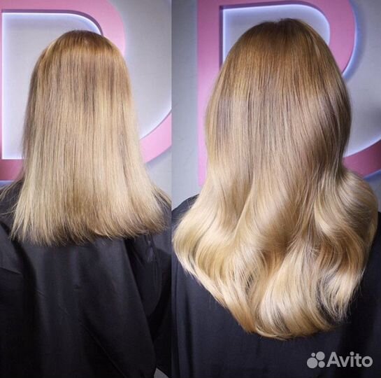 Наращивание волос, опытный мастер