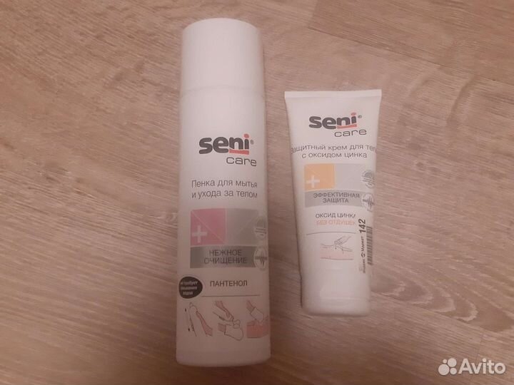 Пенка и крем для ухода