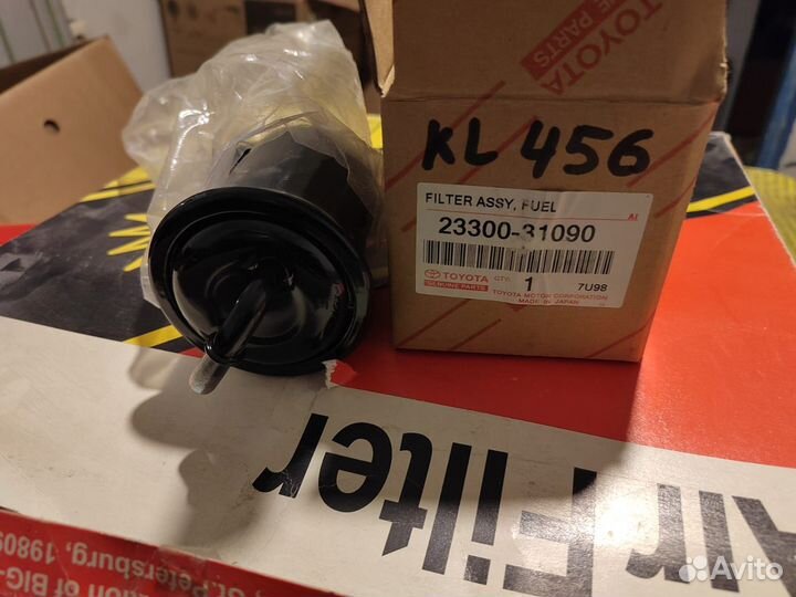 Фильтр топливный 152x70 toyota land cruiser 120 02