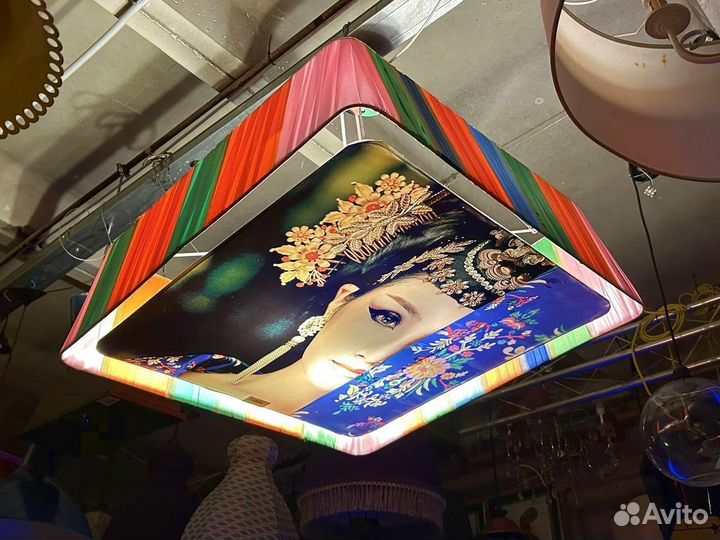 Светильник потолочный в восточном стиле