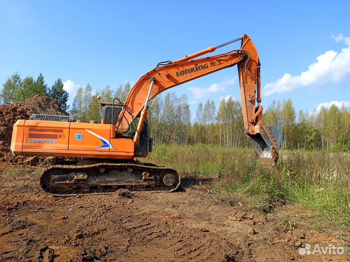 Гусеничный экскаватор Lonking CDM6205, 2022