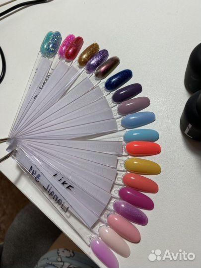 Гель лаки для маникюра набор
