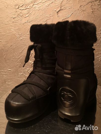 Chanel. Сапоги. Оригинал. 38 размер