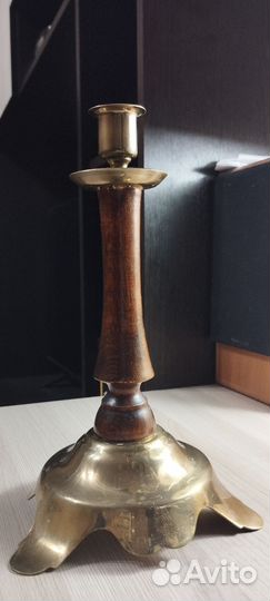 Подсвечник латунь СССР