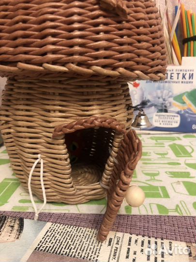 Плетеный домик-грибок