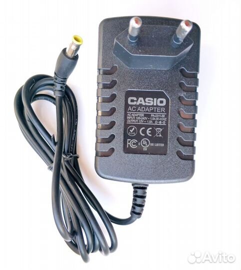 Блок питания синтезатора Casio 12V AD-A12150LW