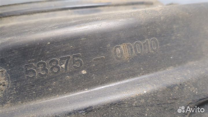 Защита арок (подкрылок) Toyota Yaris, 2002