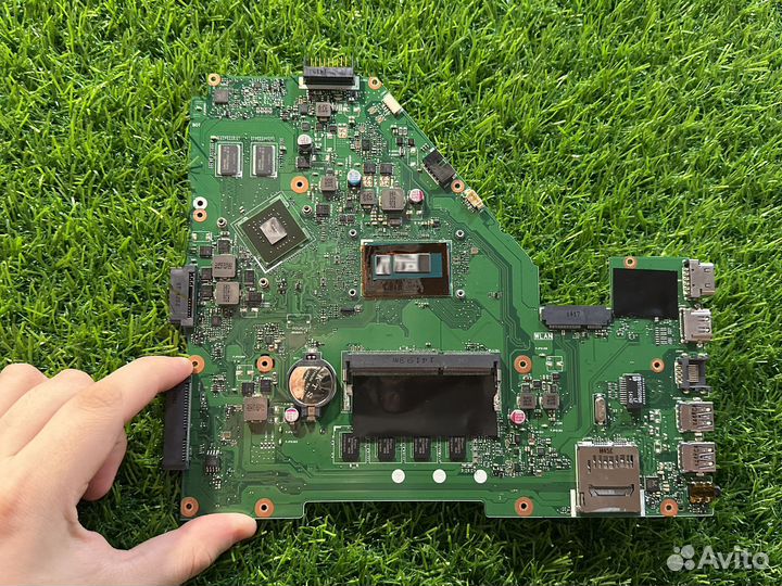 Мать asus x550ln i5-4210u + nvidia gt840m 2gb lvds