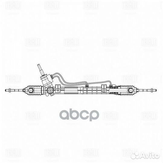 Рулевой механизм (рейка) гидравлич. для а/м Лад