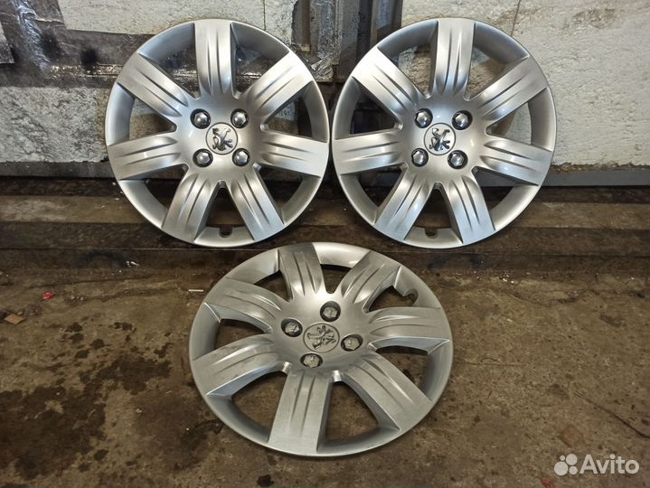 Колпаки peugeot r16 оригинал