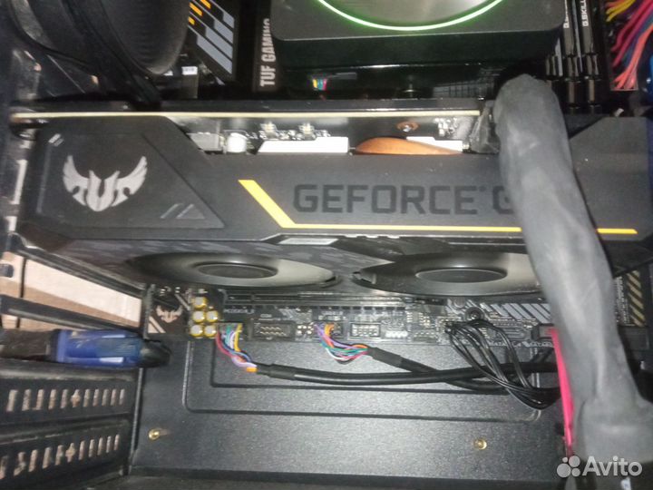 Видеокарта Asus TUF gaming 1660 Super 6GB