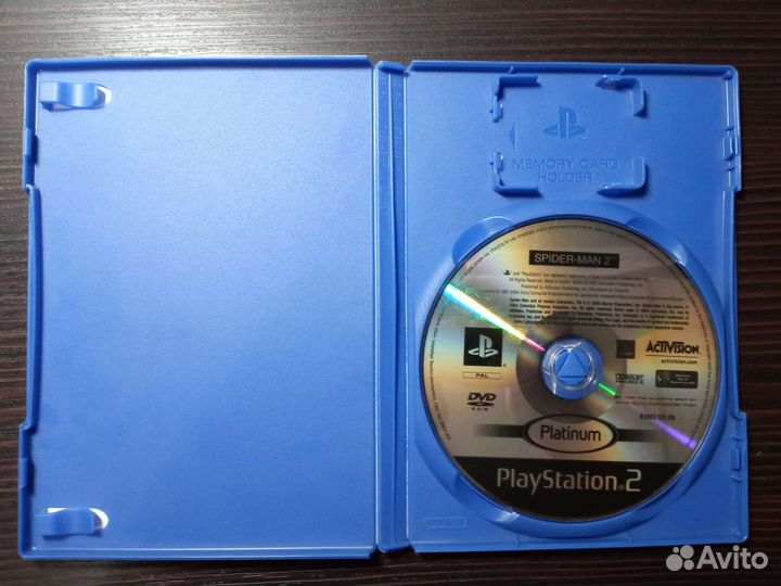 Игра на Ps2 Человек - паук 2 лицензия