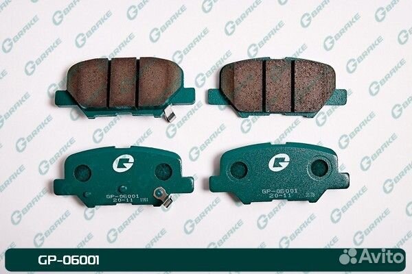 Колодки G-brake GP-06001 GP-06001 G-brake