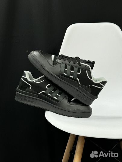 Кроссовки Adidas Forum Low Black