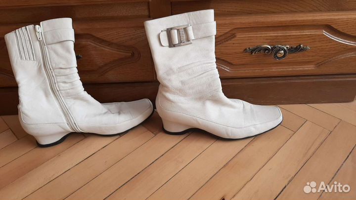 Сапоги разные кожаные разм.36-37