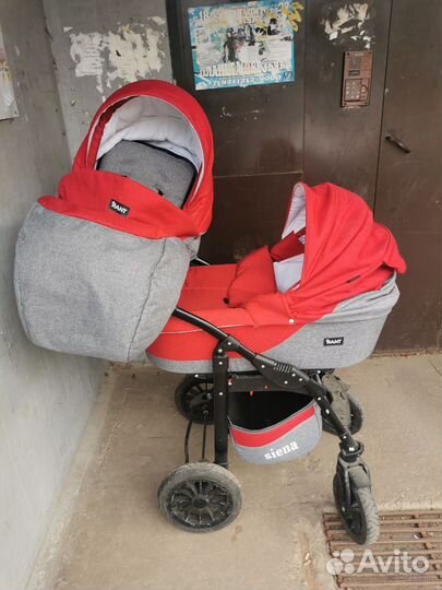 Коляска 2 в 1 бу