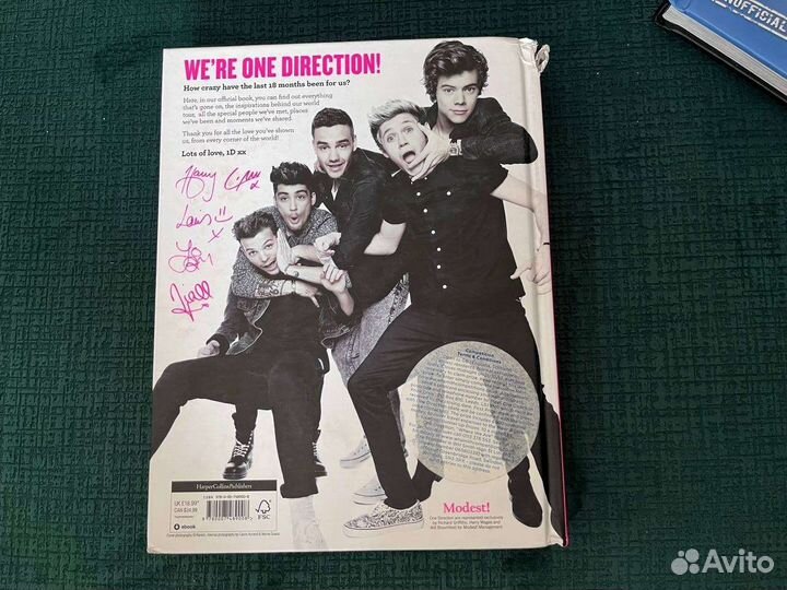 One direction - книги на английском