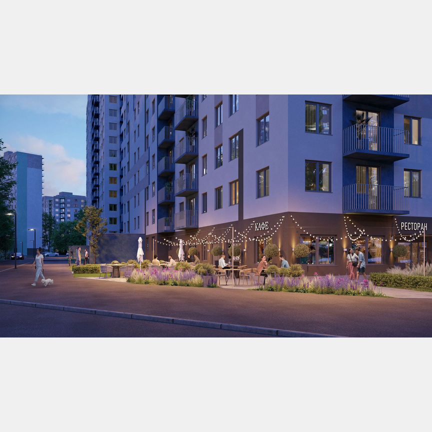Квартира-студия, 21,4 м², 5/16 эт.
