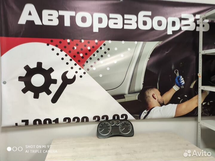 Щиток приборов Peugeot 307 Пежо 307