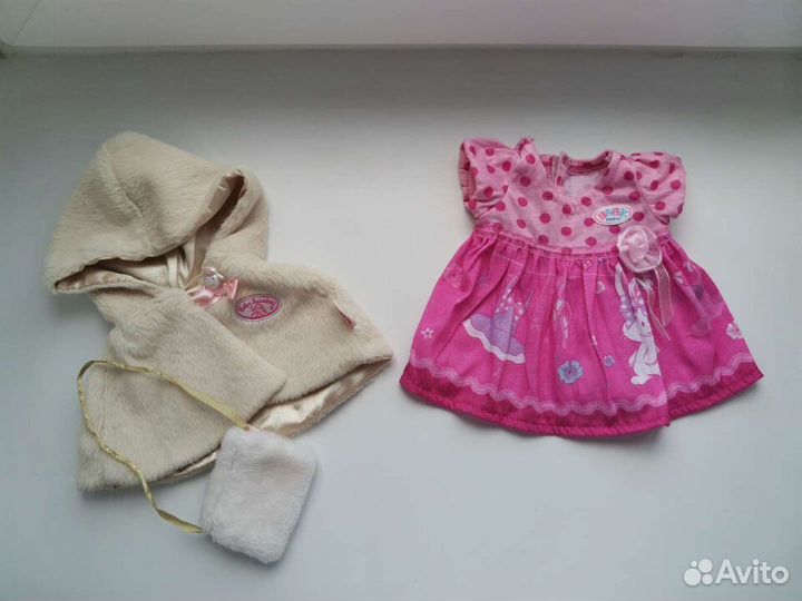 Одежда для куклы baby born