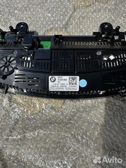 Приборка на bmw 5