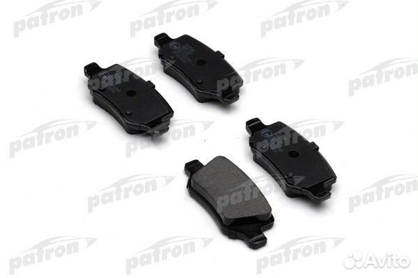 Колодки тормозные задние MB A-Class (W168) 97, A-Class (W169) 04, B-Class (W245) 05, Vaneo (V414) 02