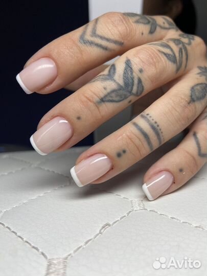 Маникюр с покрытием гель лак