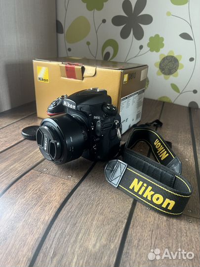 Фотоаппарат Nikon D810 и объектив nikkor 50 mm 1.8