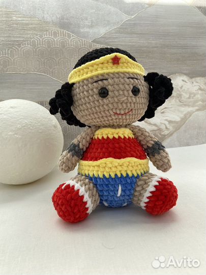 Вязаные игрушки супергерои