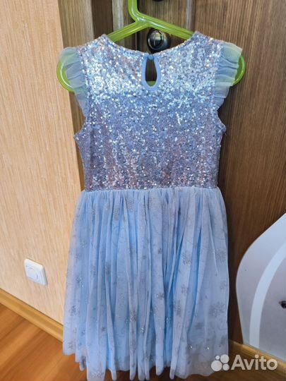 Новогоднее платье для девочки 128 Acoola