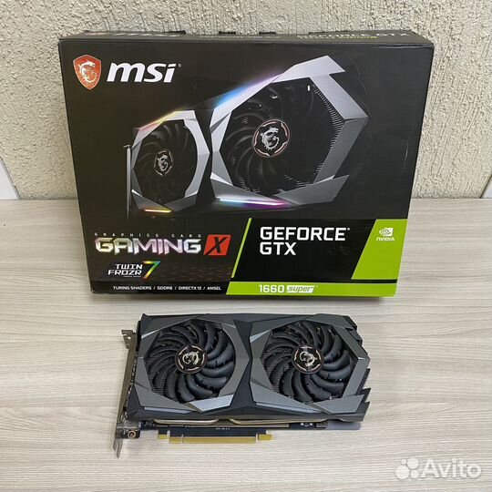 Видеокарта MSI 1660 Super 6gb