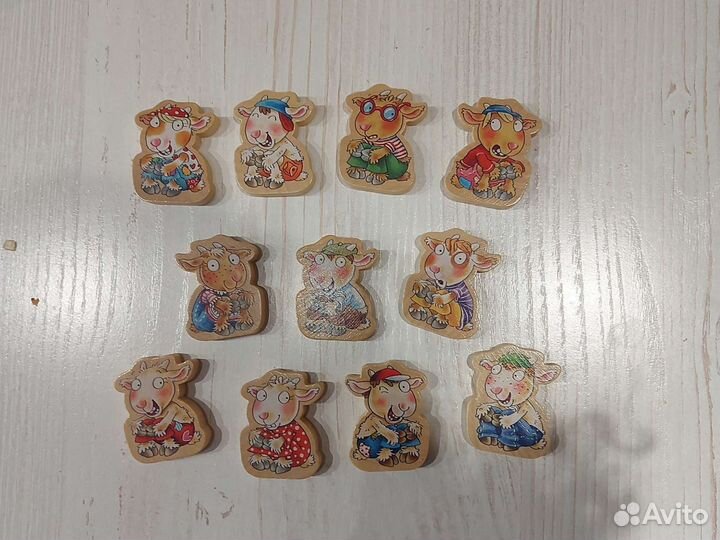 Настольная игра zoch, прячь козлят раритет