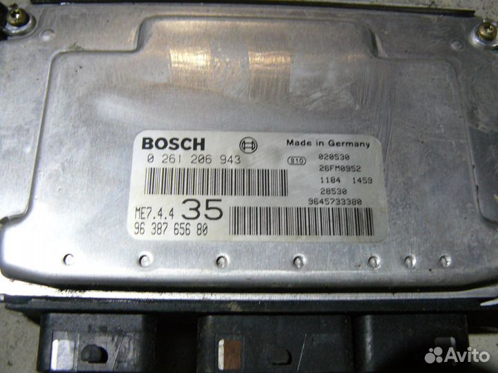 Блок управления двигателем Peugeot 307 Пежо 307
