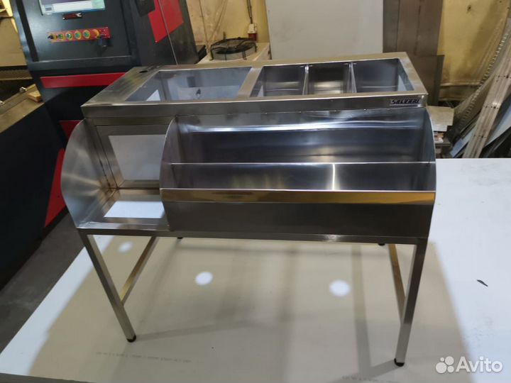 Барная станция из нержавейки нержавеющей стали