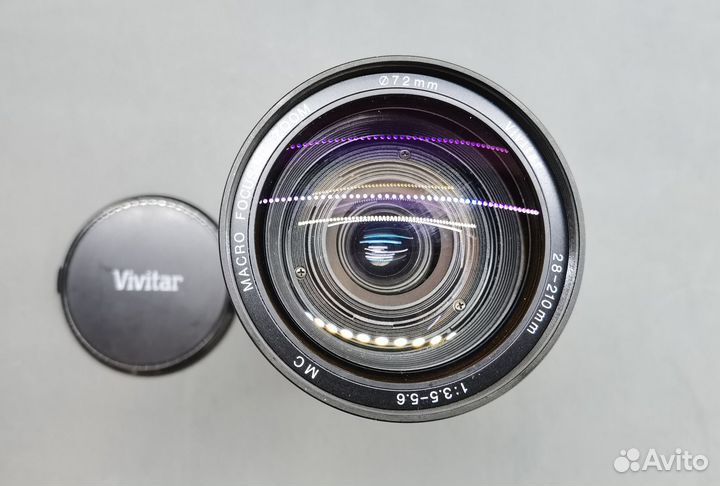 Объектив Vivitar 28-210 mm f/ 3.5-5.6 MC